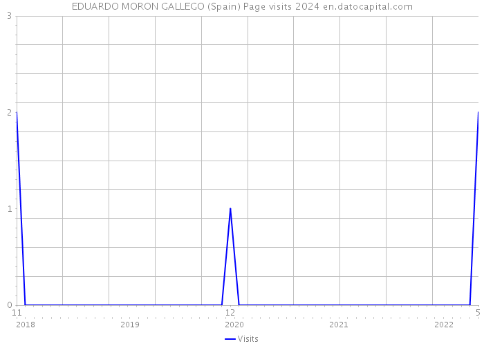 EDUARDO MORON GALLEGO (Spain) Page visits 2024 