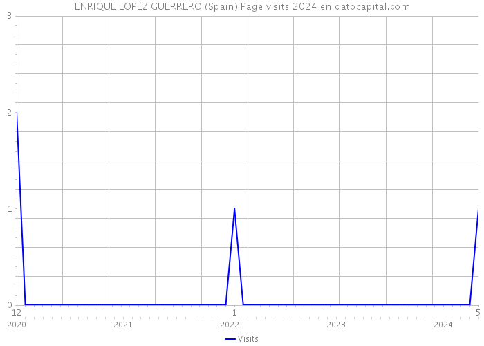 ENRIQUE LOPEZ GUERRERO (Spain) Page visits 2024 