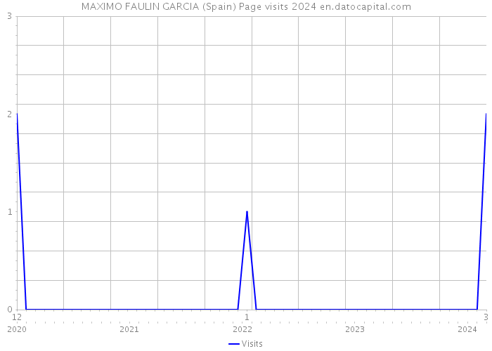 MAXIMO FAULIN GARCIA (Spain) Page visits 2024 