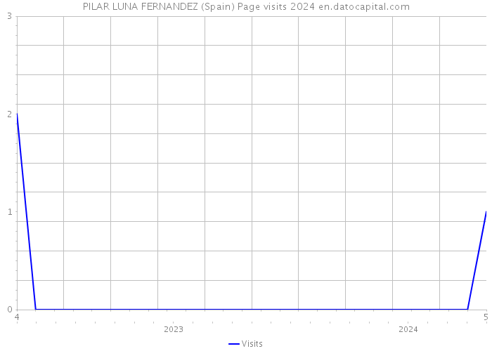 PILAR LUNA FERNANDEZ (Spain) Page visits 2024 