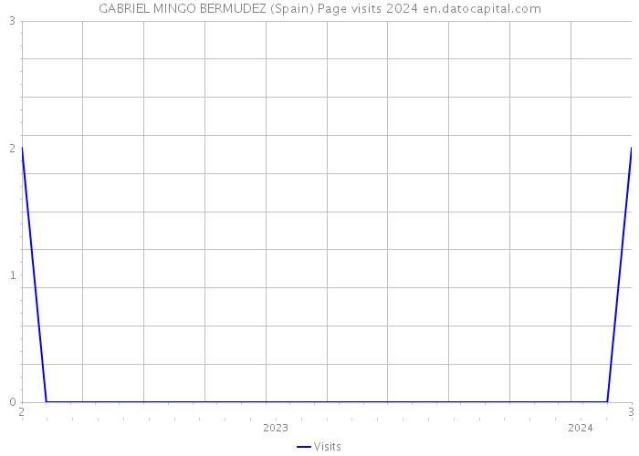GABRIEL MINGO BERMUDEZ (Spain) Page visits 2024 