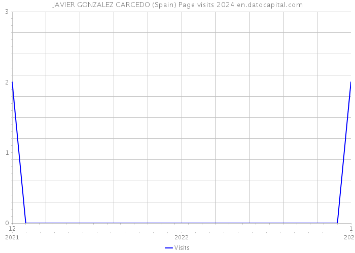 JAVIER GONZALEZ CARCEDO (Spain) Page visits 2024 