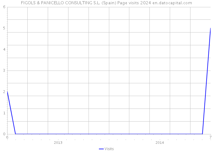 FIGOLS & PANICELLO CONSULTING S.L. (Spain) Page visits 2024 