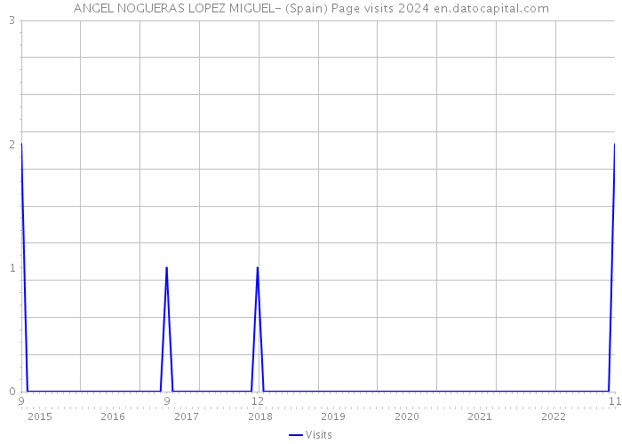 ANGEL NOGUERAS LOPEZ MIGUEL- (Spain) Page visits 2024 