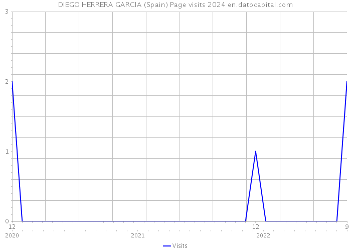 DIEGO HERRERA GARCIA (Spain) Page visits 2024 