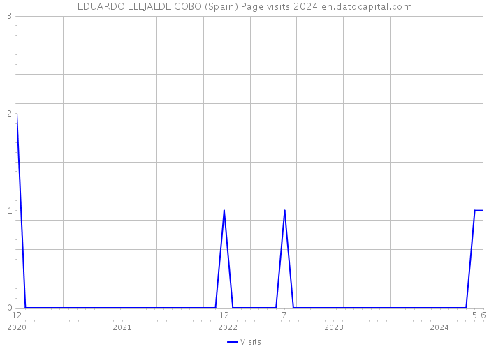 EDUARDO ELEJALDE COBO (Spain) Page visits 2024 