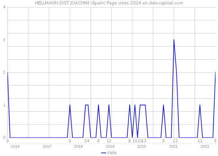HELLMANN JOST JOACHIM (Spain) Page visits 2024 