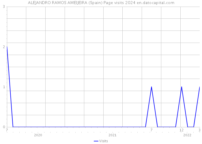 ALEJANDRO RAMOS AMEIJEIRA (Spain) Page visits 2024 