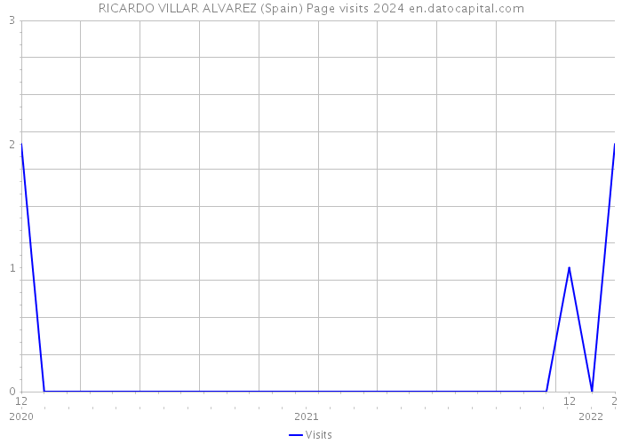 RICARDO VILLAR ALVAREZ (Spain) Page visits 2024 