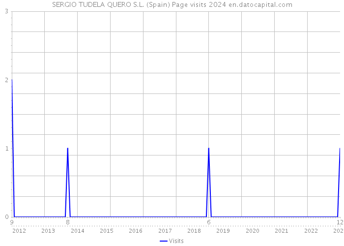 SERGIO TUDELA QUERO S.L. (Spain) Page visits 2024 