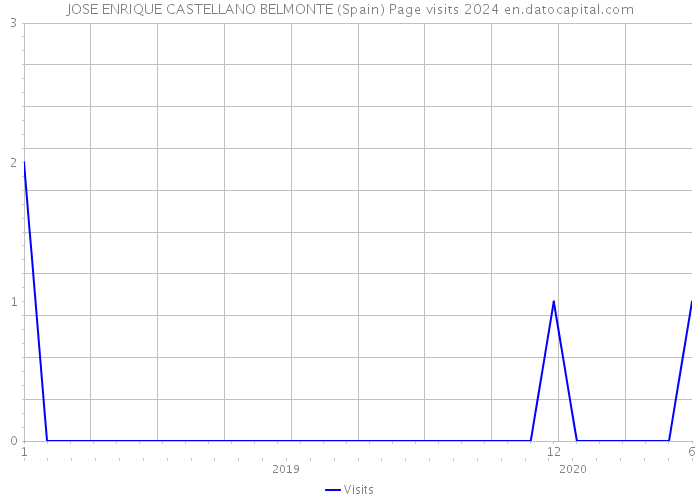 JOSE ENRIQUE CASTELLANO BELMONTE (Spain) Page visits 2024 