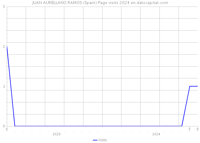 JUAN AURELLANO RAMOS (Spain) Page visits 2024 