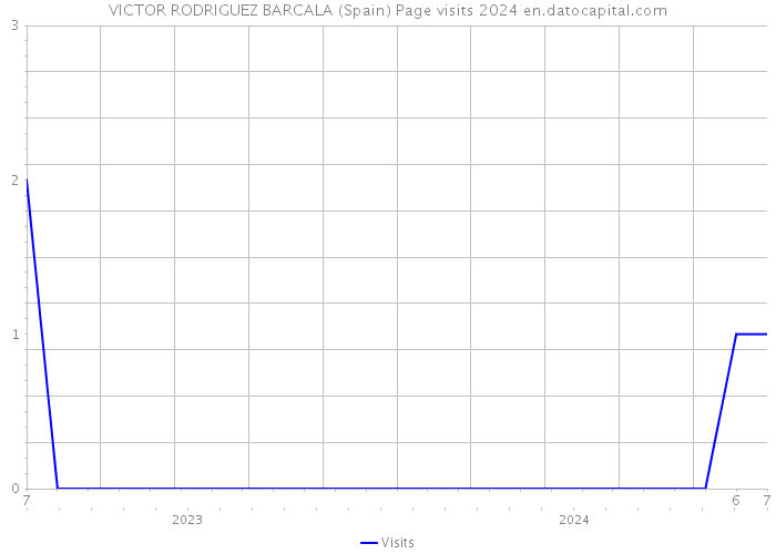 VICTOR RODRIGUEZ BARCALA (Spain) Page visits 2024 