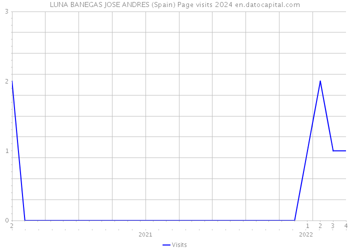 LUNA BANEGAS JOSE ANDRES (Spain) Page visits 2024 