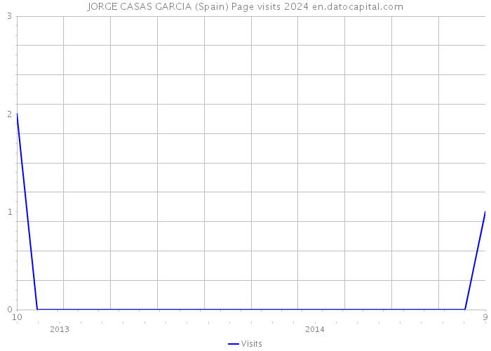 JORGE CASAS GARCIA (Spain) Page visits 2024 
