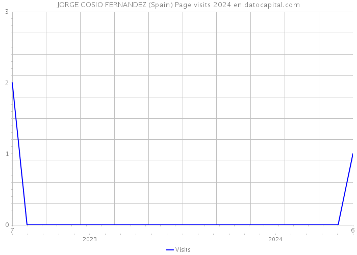 JORGE COSIO FERNANDEZ (Spain) Page visits 2024 