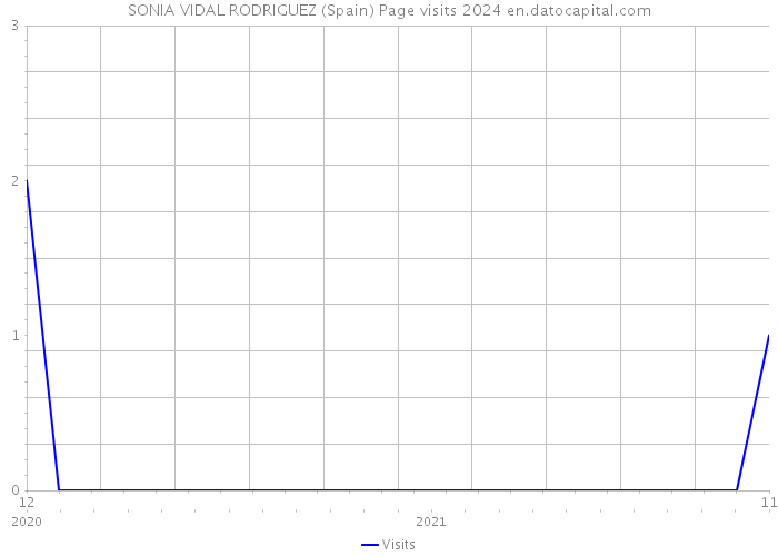 SONIA VIDAL RODRIGUEZ (Spain) Page visits 2024 