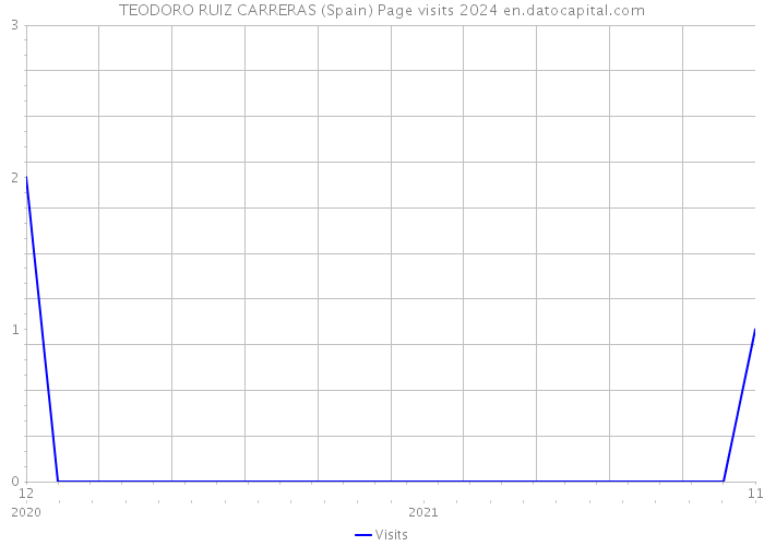 TEODORO RUIZ CARRERAS (Spain) Page visits 2024 
