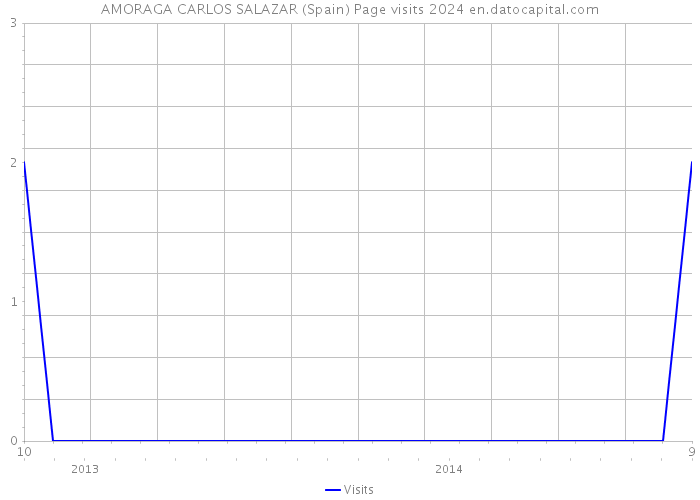 AMORAGA CARLOS SALAZAR (Spain) Page visits 2024 