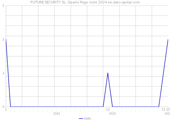 FUTURE SECURITY SL. (Spain) Page visits 2024 