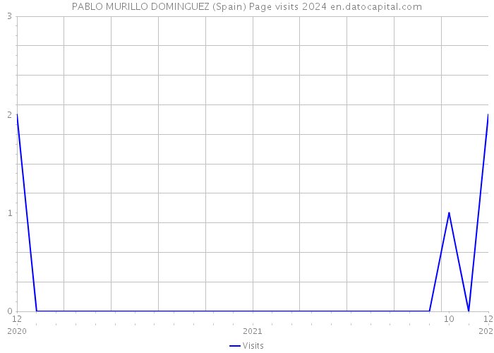 PABLO MURILLO DOMINGUEZ (Spain) Page visits 2024 