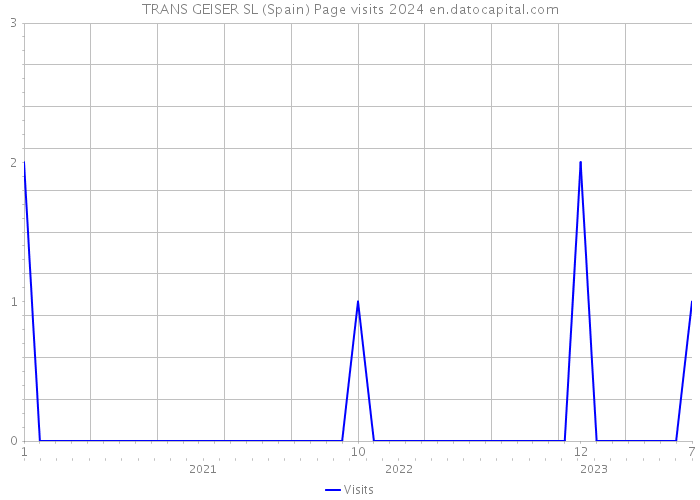 TRANS GEISER SL (Spain) Page visits 2024 