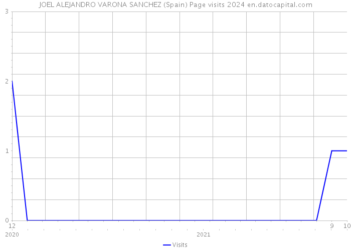 JOEL ALEJANDRO VARONA SANCHEZ (Spain) Page visits 2024 
