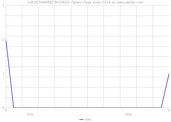 JORGE RAMIREZ BIGORDA (Spain) Page visits 2024 