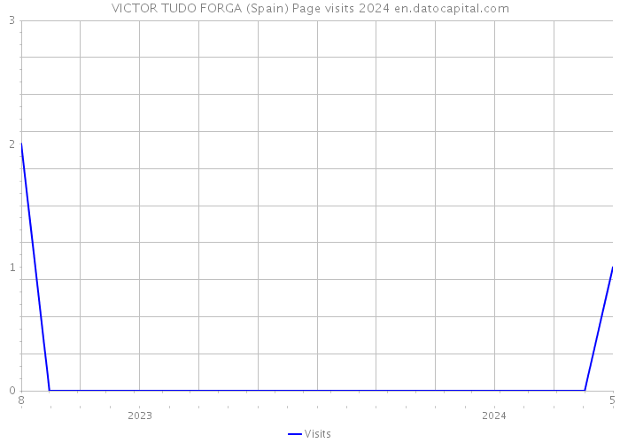 VICTOR TUDO FORGA (Spain) Page visits 2024 