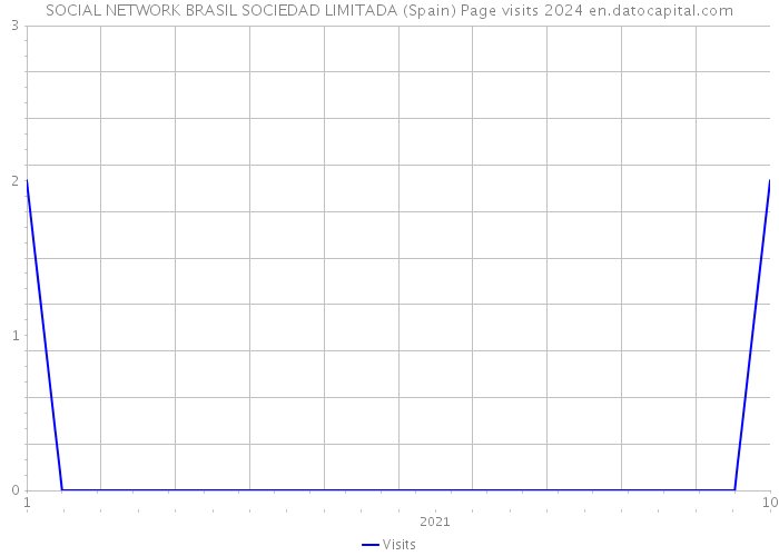 SOCIAL NETWORK BRASIL SOCIEDAD LIMITADA (Spain) Page visits 2024 