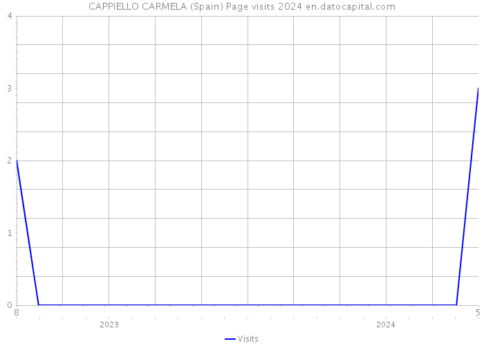 CAPPIELLO CARMELA (Spain) Page visits 2024 