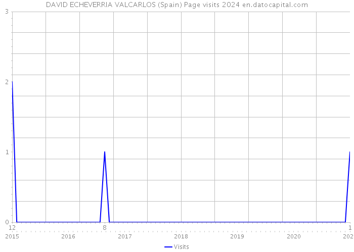 DAVID ECHEVERRIA VALCARLOS (Spain) Page visits 2024 