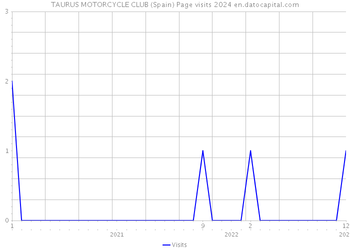 TAURUS MOTORCYCLE CLUB (Spain) Page visits 2024 