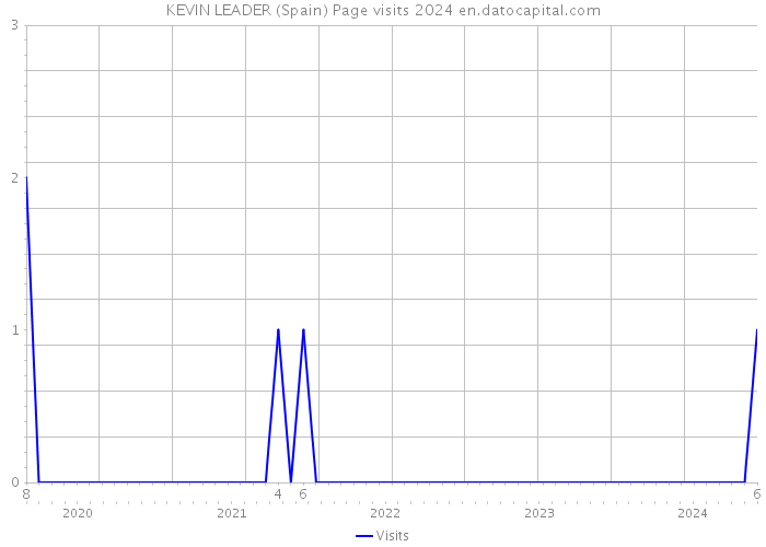 KEVIN LEADER (Spain) Page visits 2024 