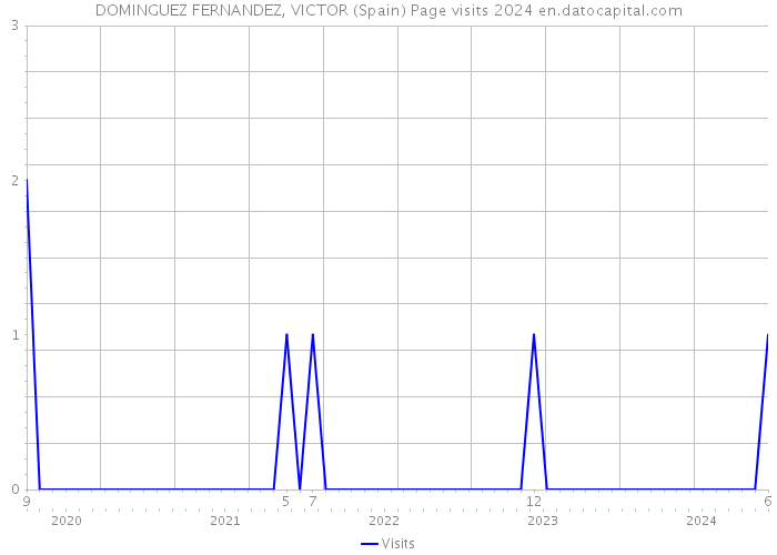 DOMINGUEZ FERNANDEZ, VICTOR (Spain) Page visits 2024 