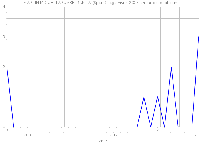 MARTIN MIGUEL LARUMBE IRURITA (Spain) Page visits 2024 