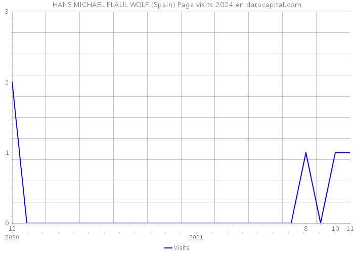 HANS MICHAEL PLAUL WOLF (Spain) Page visits 2024 