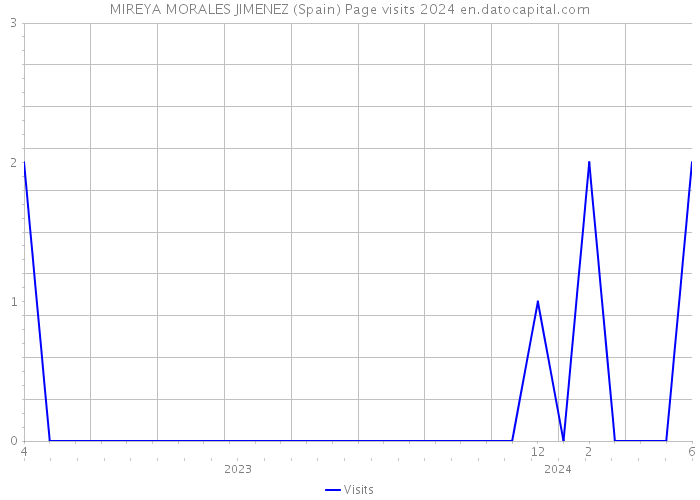 MIREYA MORALES JIMENEZ (Spain) Page visits 2024 