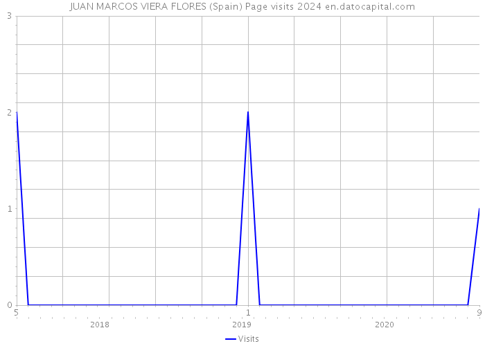 JUAN MARCOS VIERA FLORES (Spain) Page visits 2024 