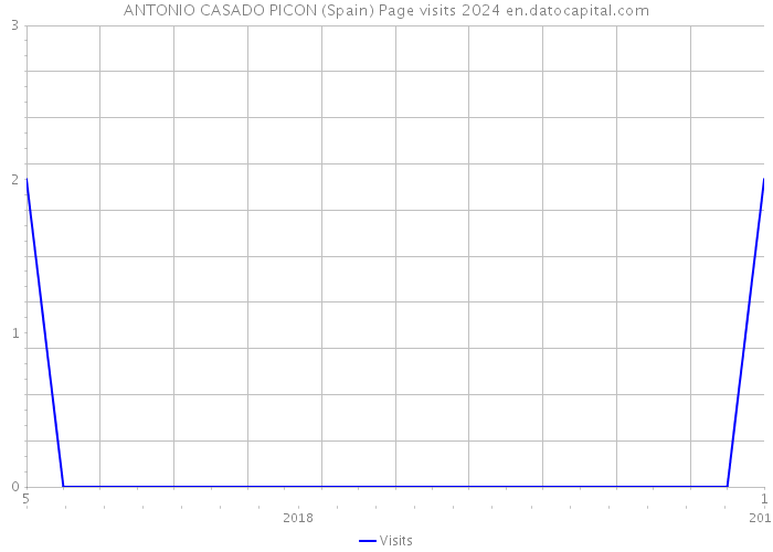 ANTONIO CASADO PICON (Spain) Page visits 2024 