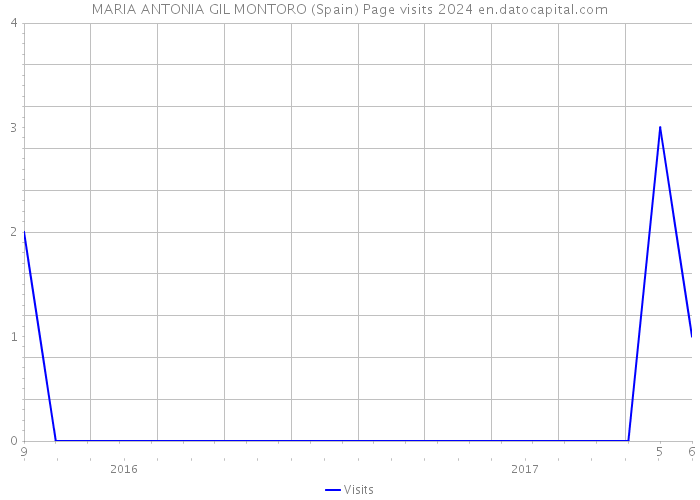 MARIA ANTONIA GIL MONTORO (Spain) Page visits 2024 