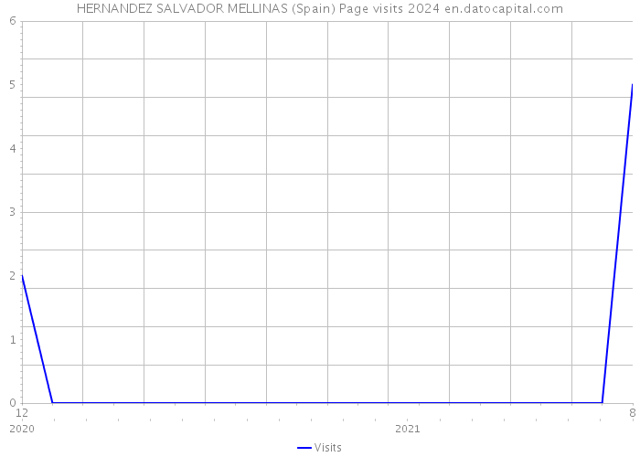 HERNANDEZ SALVADOR MELLINAS (Spain) Page visits 2024 