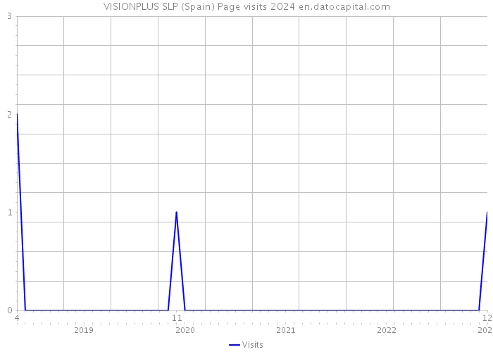 VISIONPLUS SLP (Spain) Page visits 2024 