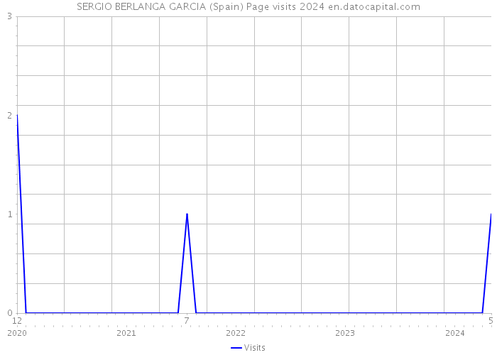 SERGIO BERLANGA GARCIA (Spain) Page visits 2024 