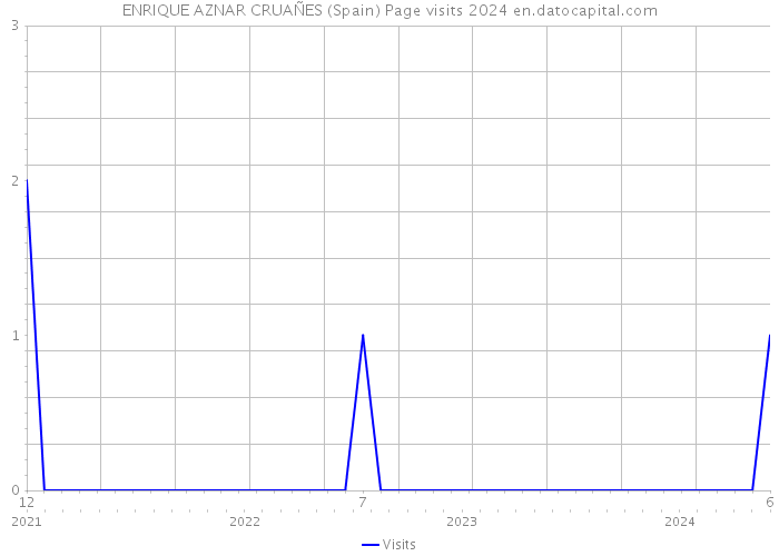 ENRIQUE AZNAR CRUAÑES (Spain) Page visits 2024 