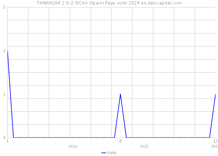 TAWARZAR 2 S-2 SICAV (Spain) Page visits 2024 