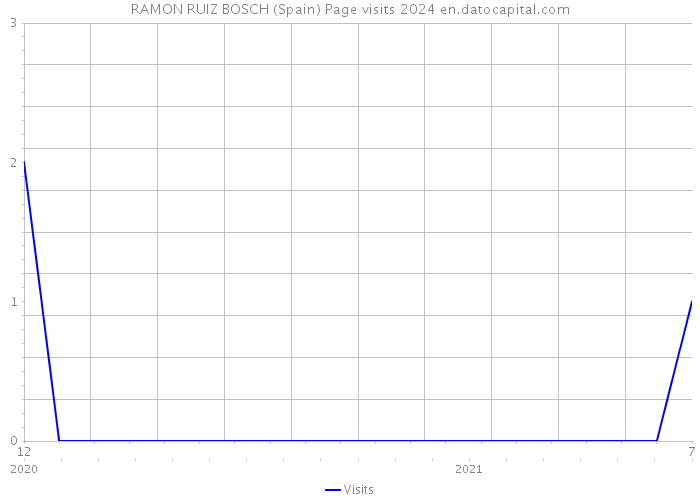 RAMON RUIZ BOSCH (Spain) Page visits 2024 