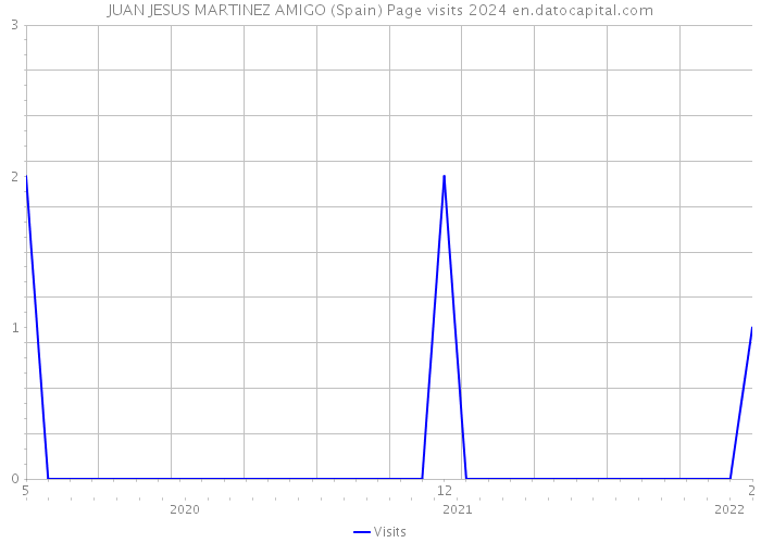 JUAN JESUS MARTINEZ AMIGO (Spain) Page visits 2024 