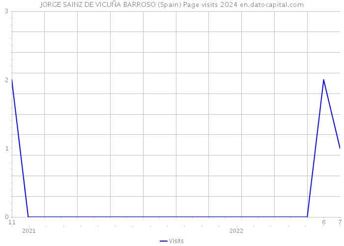 JORGE SAINZ DE VICUÑA BARROSO (Spain) Page visits 2024 