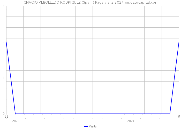 IGNACIO REBOLLEDO RODRIGUEZ (Spain) Page visits 2024 